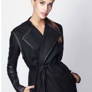 Wool + Leather Cuyana Vest